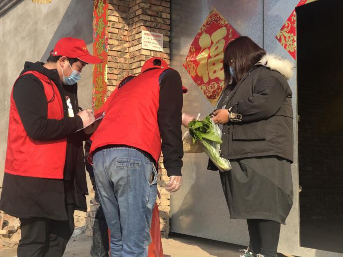 *党**旗飘扬在抗“疫”一线｜静海王口的这个村有支“代购队”