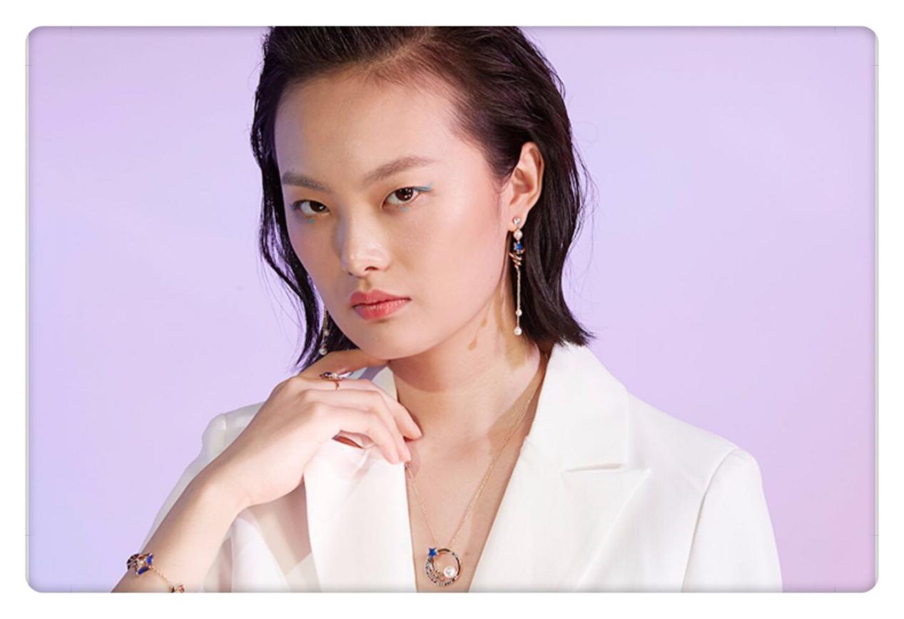 刘诗诗同款福禄耳环,刘诗诗多层杏叶耳环