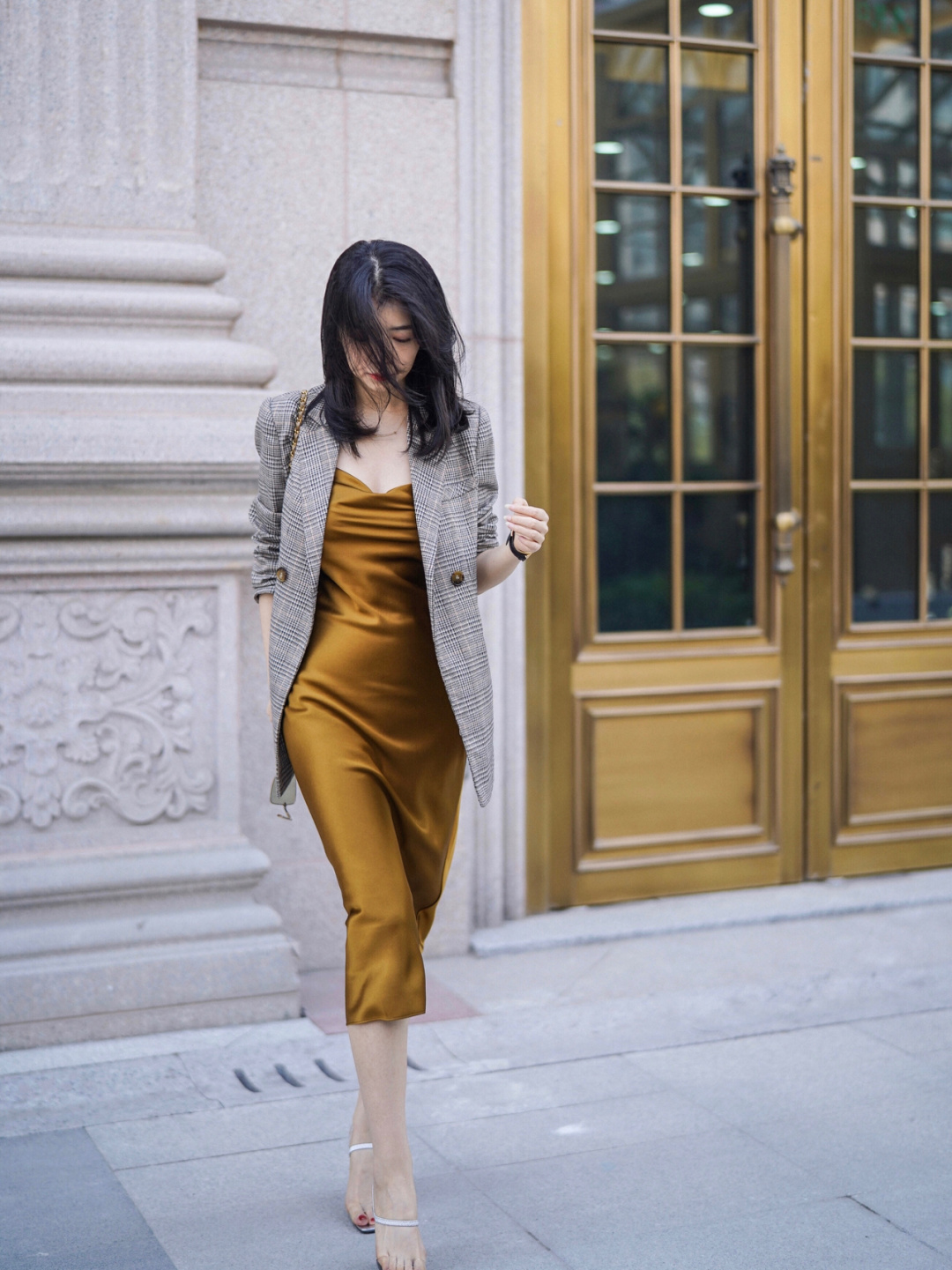 三木时尚博主衬衫叠穿,三木博主教你穿西装