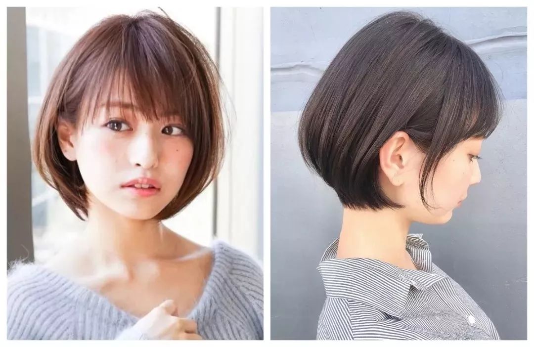 女生起床不用打理的气质发型,不想打理却又很好看的女生发型