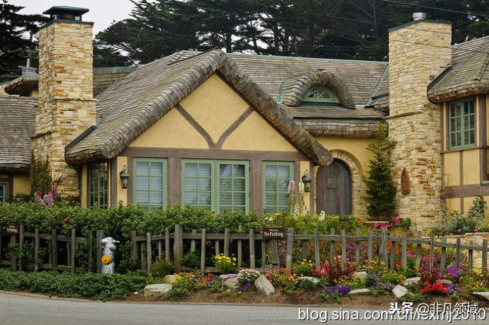 加州卡梅尔小镇,加州卡梅尔海景别墅