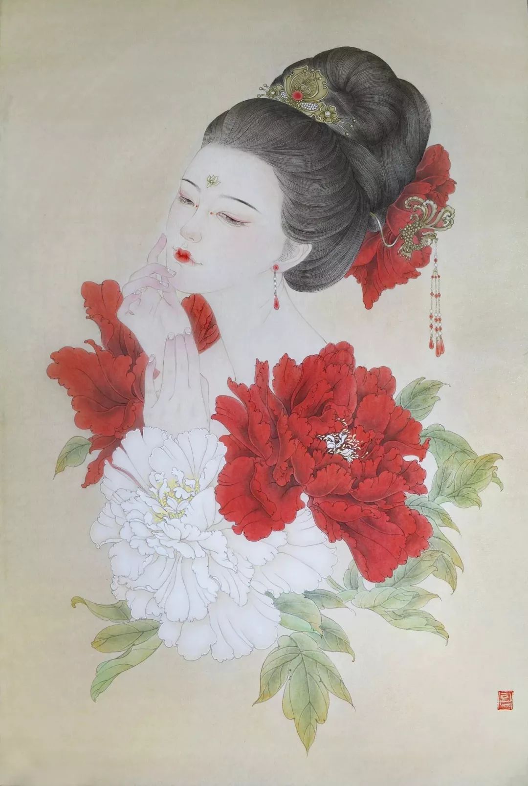 美到炸裂的古风美人,美到极致的古风美人