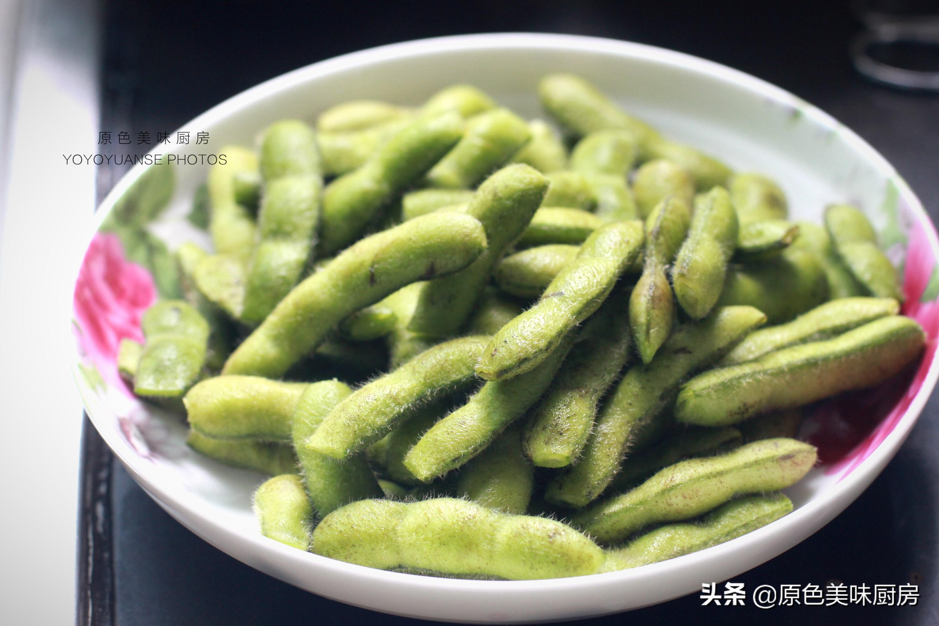 正宗的卤毛豆做法,简单快速的卤毛豆做法