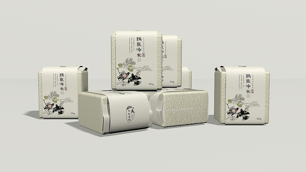 高端大气的大米包装,最高档的大米包装