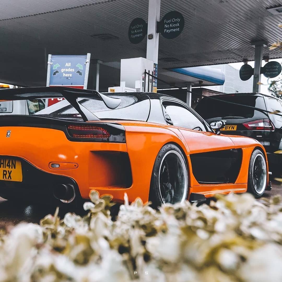 rx-7fd3s白色赛车,rx-7fd3s地平线