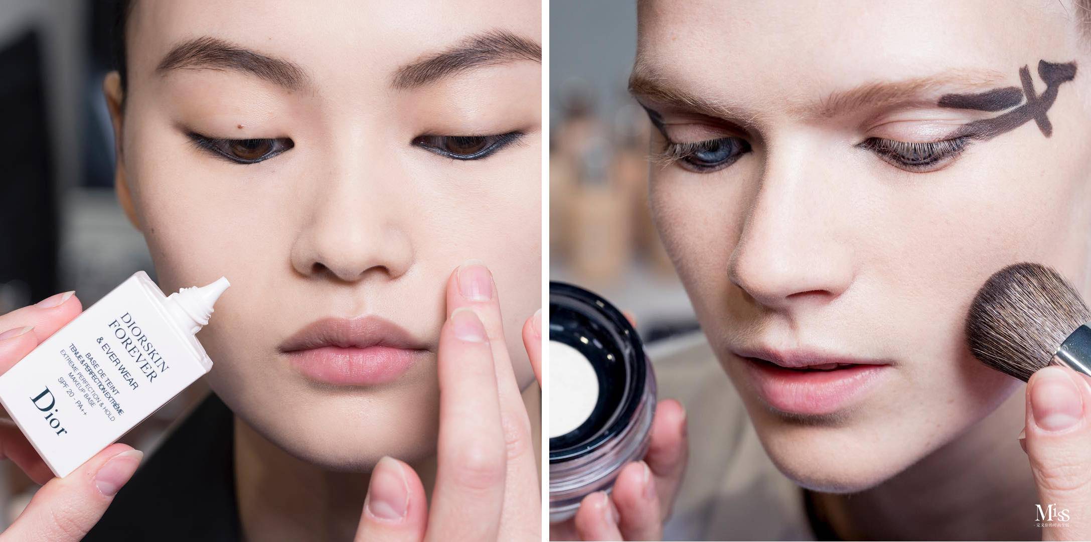 哑光妆容的魅力，在于提供漆黑的夜晚，展现色彩之美