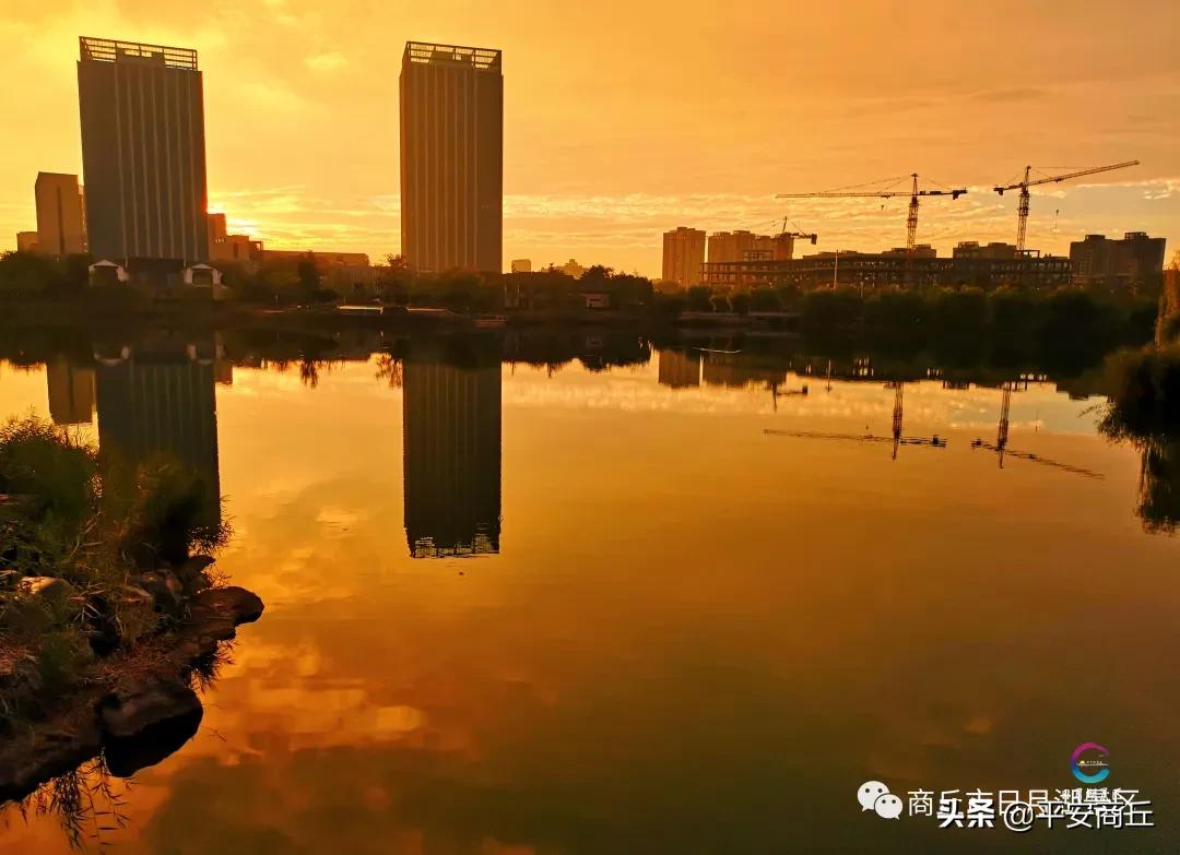 商丘日月湖景区初冬美景惹人醉,商丘市日月湖风景视频