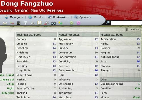 足球经理中国,足球经理2019中国球员