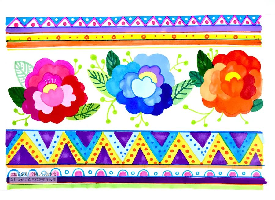 儿童画教程｜儿童装饰设计课程《一盏温馨的台灯》