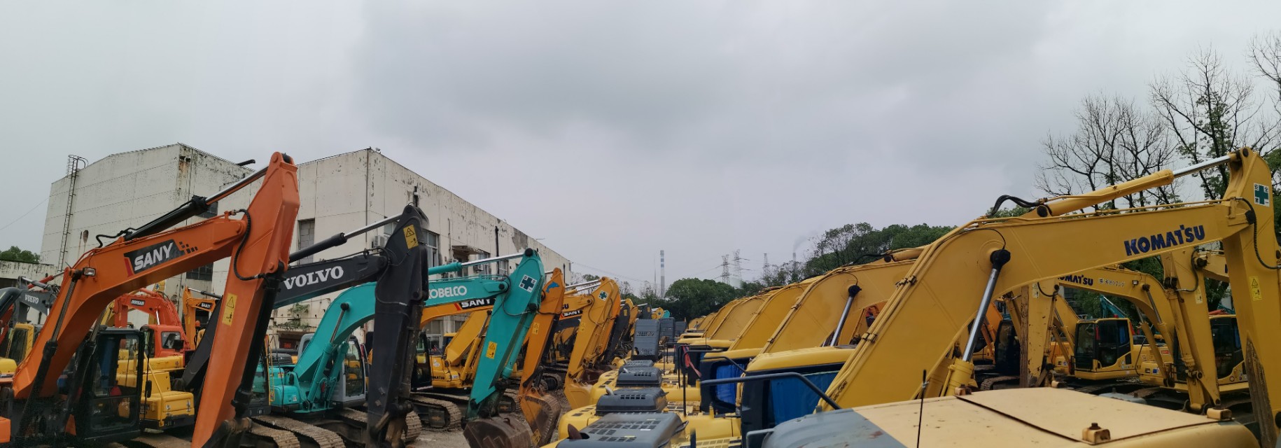 二手挖机市场或面临什么样的冲击,怎样分辨翻新二手挖机