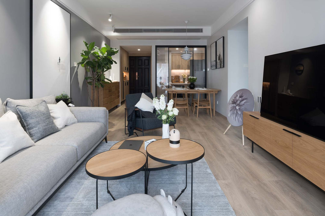 越简约，越高级！90㎡新房自然又舒适，住上三代人不过时