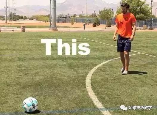 如何踢出梅西的弧线球,足球技巧任意球教程