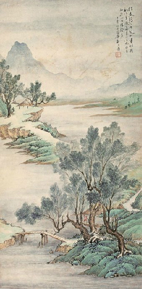 郑午昌花鸟,丝鬓散人郑午昌百幅绘画作品赏析