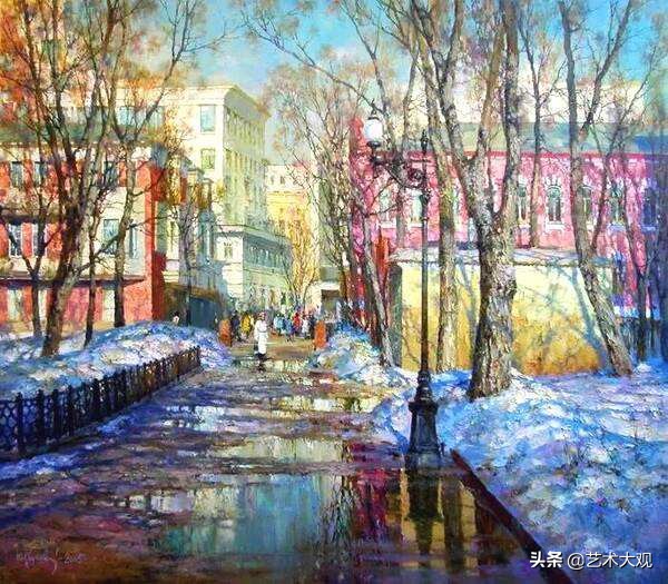 尤里奥布霍夫国画,尤里奥布霍夫作品