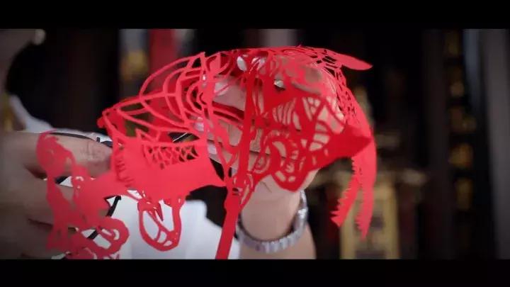 汕头工艺剪纸传人陈小燕,潮阳陈小燕剪纸图片