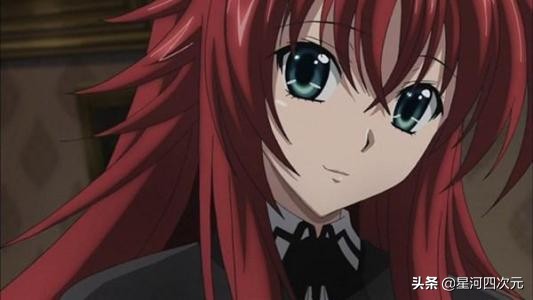 二次元红发角色,二次元红发女