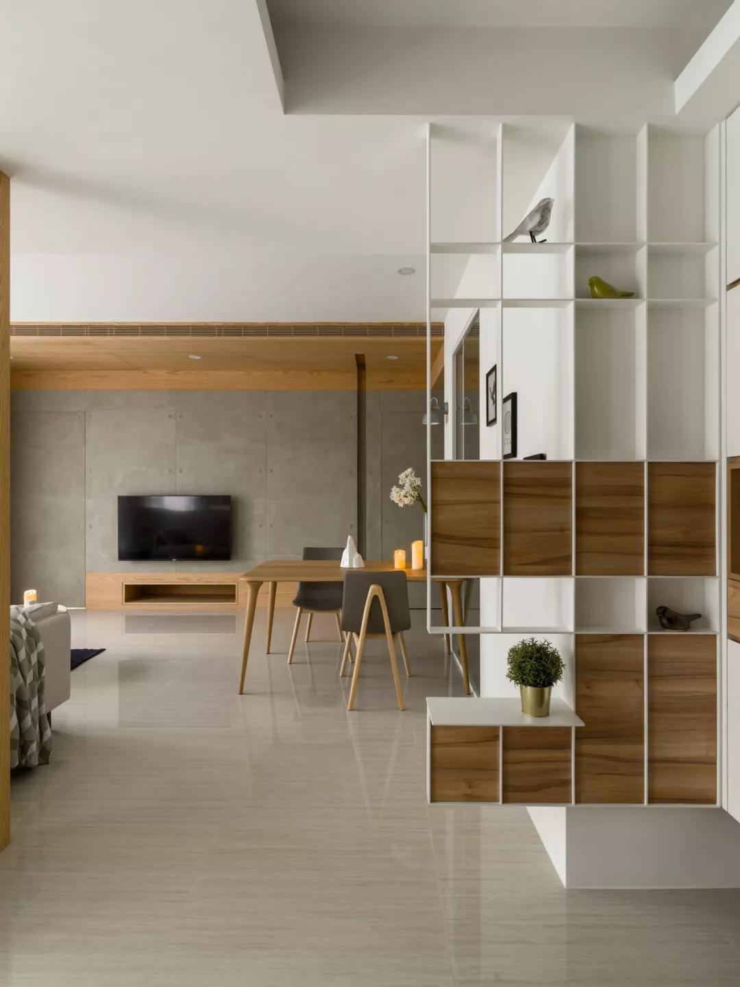 72平米现代简约风,73平小户型轻奢风