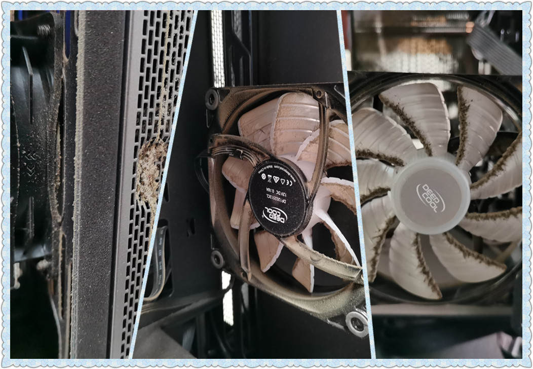 电脑一年清理几次灰,电脑清理灰尘后崩溃