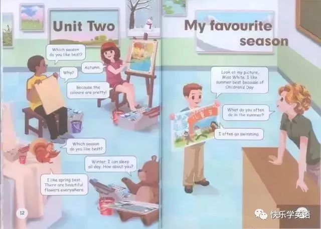 pep五年级下册unit2英语课文动画,寒假预习人教版语文六下