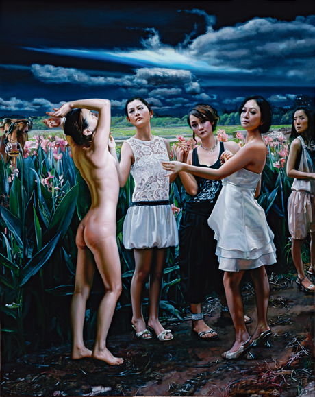 艺术名家郭北平油画肖像作品欣赏,当代名家油画图片大全