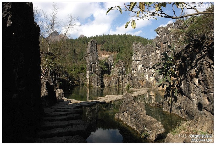 黄果树景区天星桥有没有必要去,贵州黄果树天星桥景区人山人海