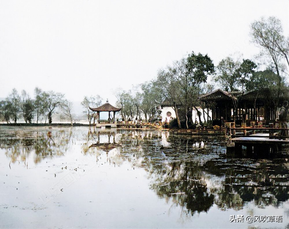 20世纪杭州西湖,清末洋教士