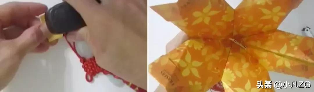 用红包做剪纸窗花灯笼,元旦灯笼红包手工