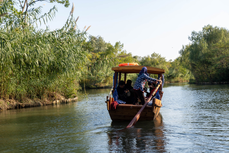 乘着高铁去踏青赏景,乘着高铁游扬州高邮北