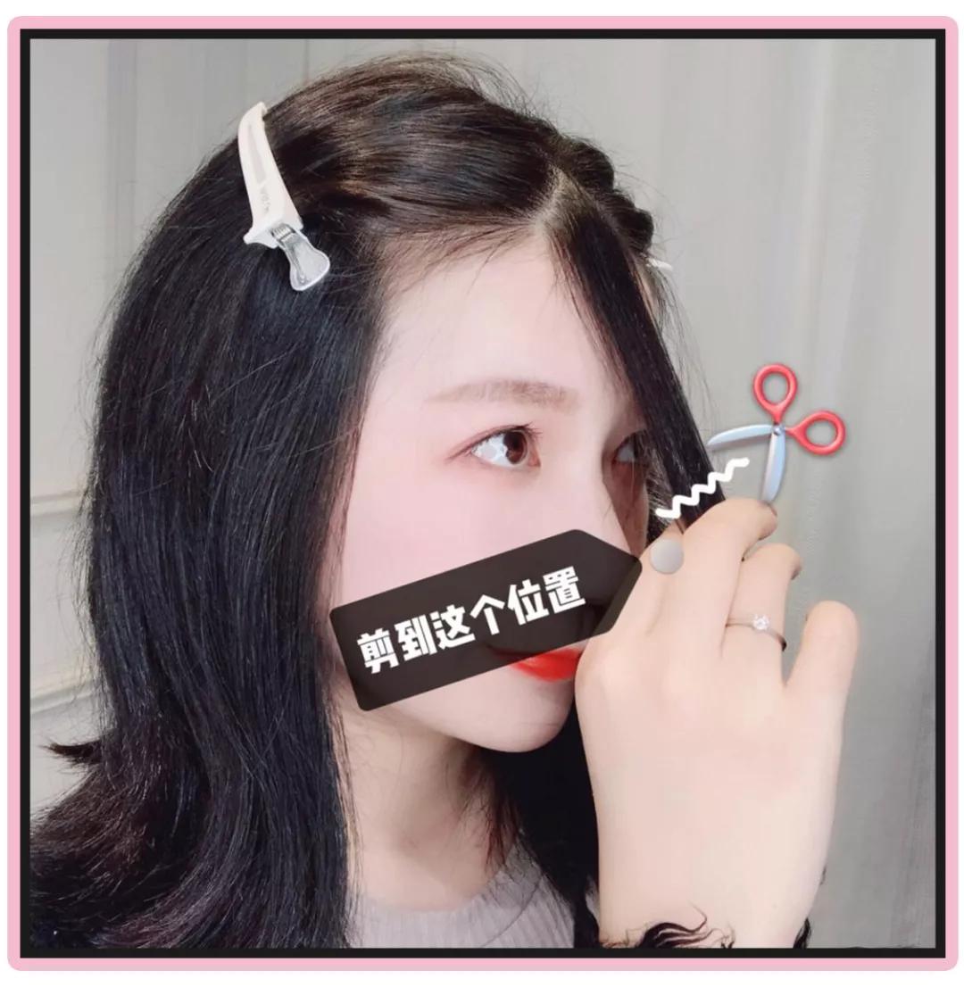 脸大和脸小剪什么刘海好看,脸大又有刘海绑头发怎么显脸小