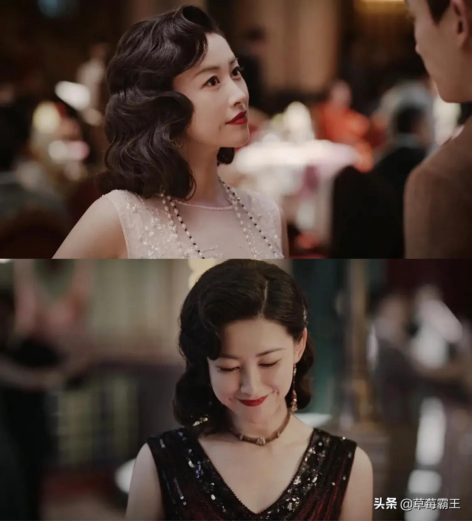 8位标准的都市美女，古装扮相略显违和，一换上现代装就艳丽逼人