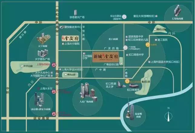 虹口新城金茂府一房一价,新城虹口金茂府得房率