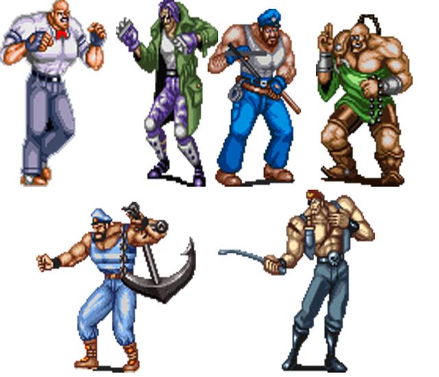 街机反派实力排名,街机游戏中国角色