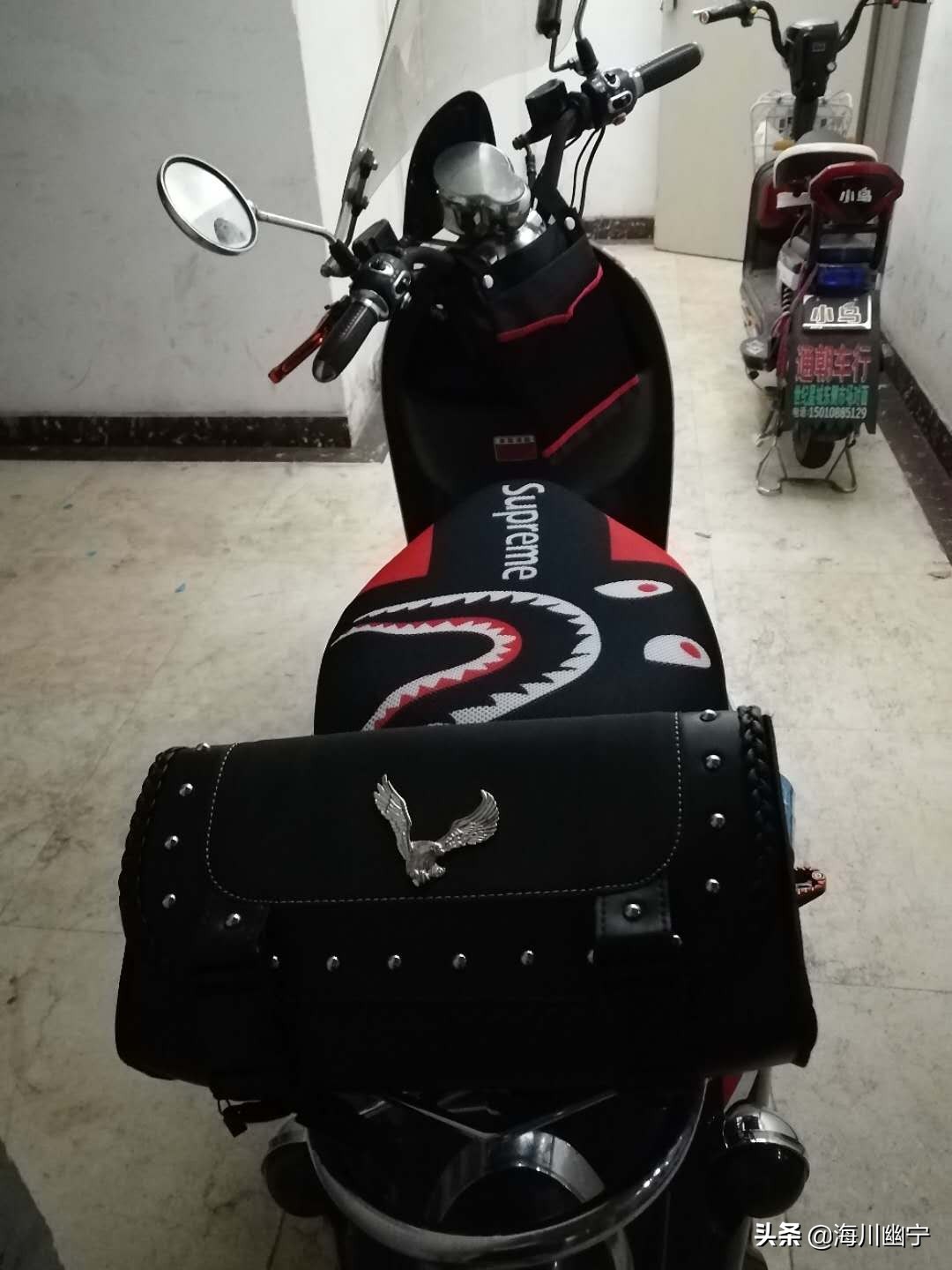 小龟王摩托车改造,爆改金龟王踏板摩托车