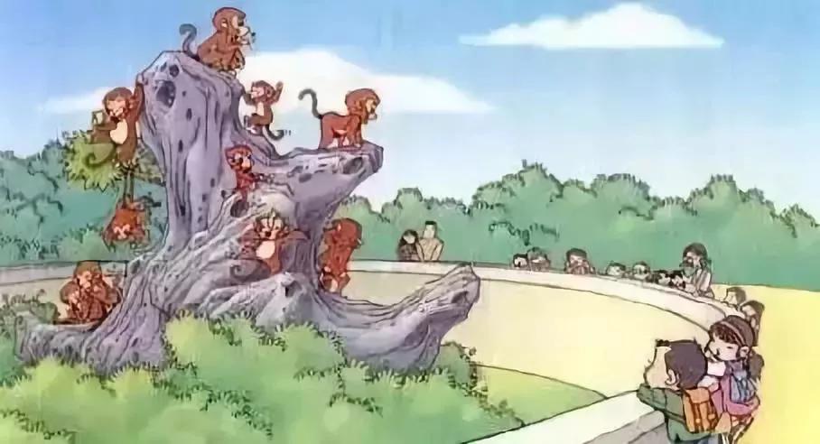 植树节看图写话一年级20至30字,一年级给奶奶吃苹果看图写话30字