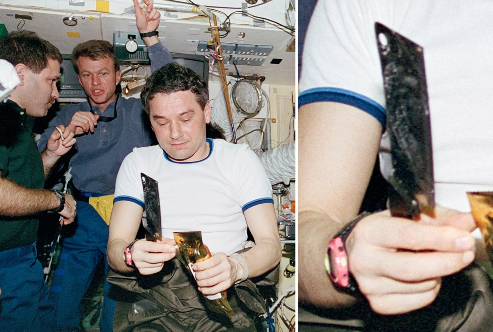 航天员有没有带上枪,神十二飞行员的箱子里有什么