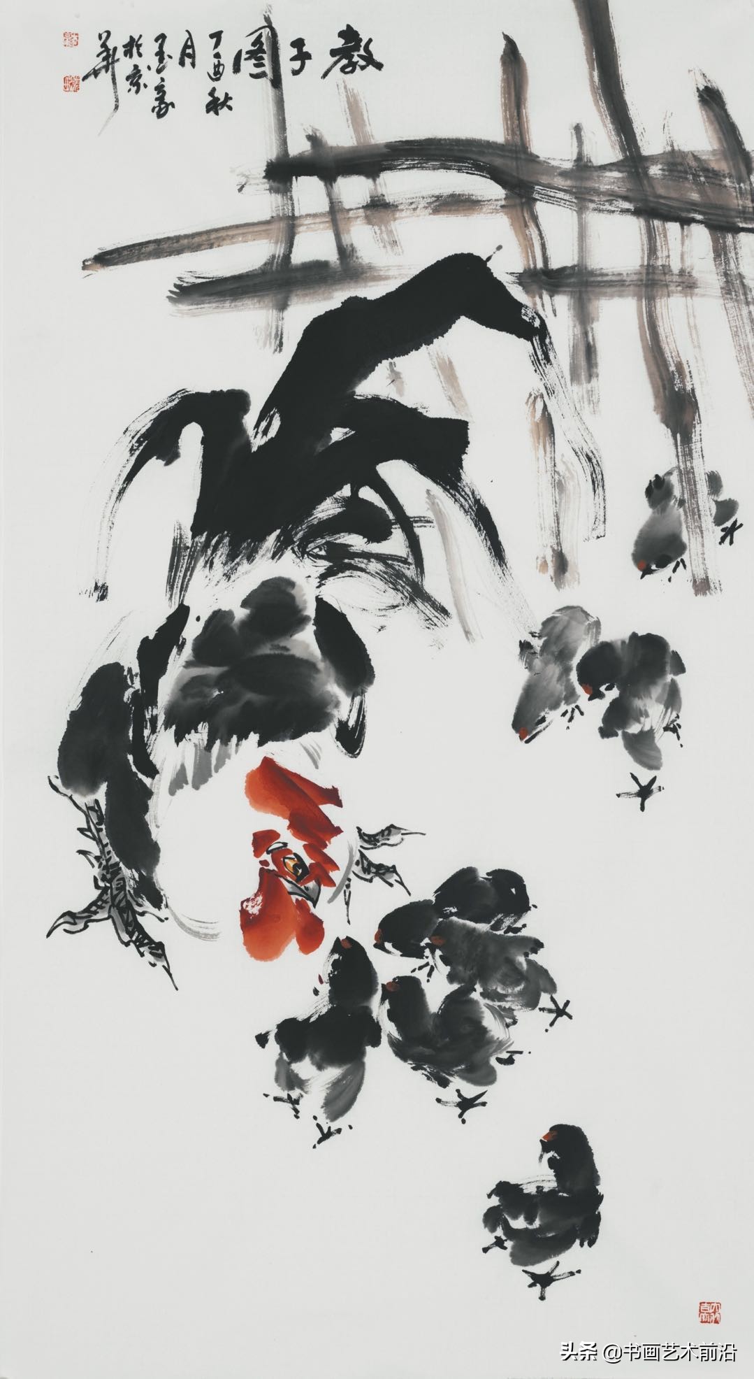 写意鸡画大全,写意鸡的图片大全