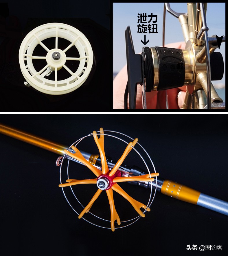 矶钓竿3+2线组适合钓多大鱼,矶钓竿搭配轮子
