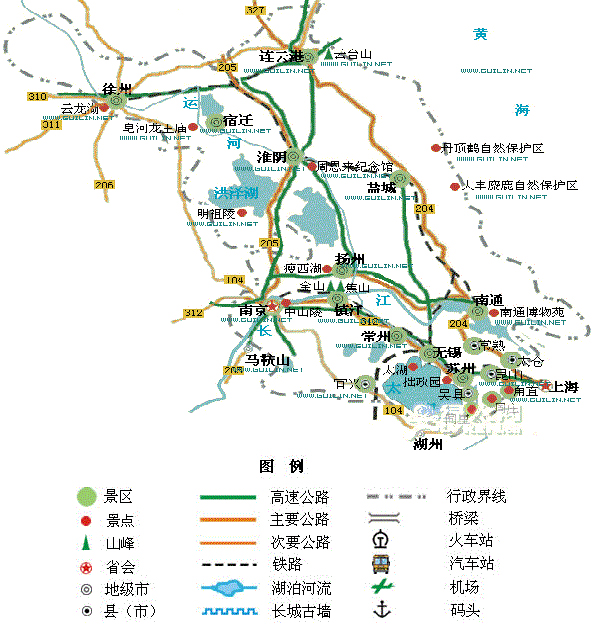 全国旅游景点详细地图大全,最新版中国各省市旅游景点地图