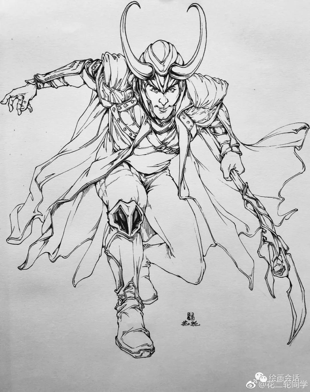 简单钢笔山水速写临摹图片,钢笔速写临摹推荐