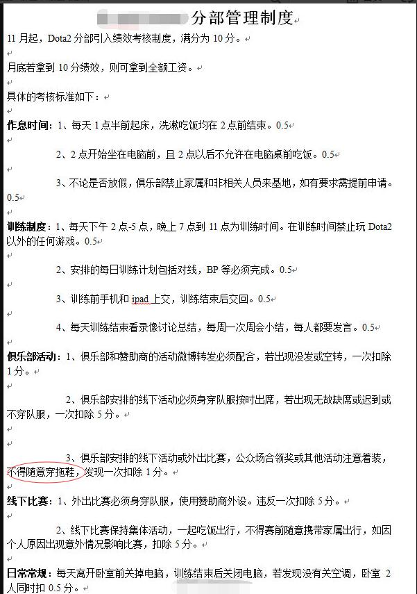 俱乐部的规章制度,俱乐部管理制度应该注意什么