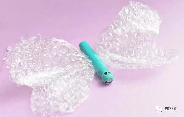 气泡膜怎么做成造型,万能的气泡膜简单易学一看就会