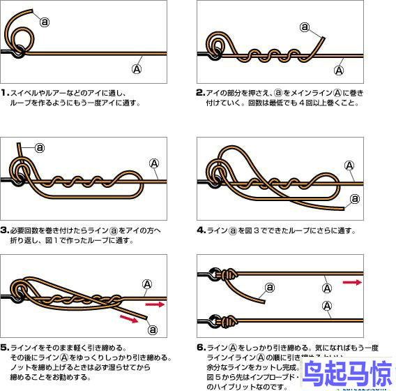 路亚鱼线怎么绑路亚饵,路亚竿鱼线绑法