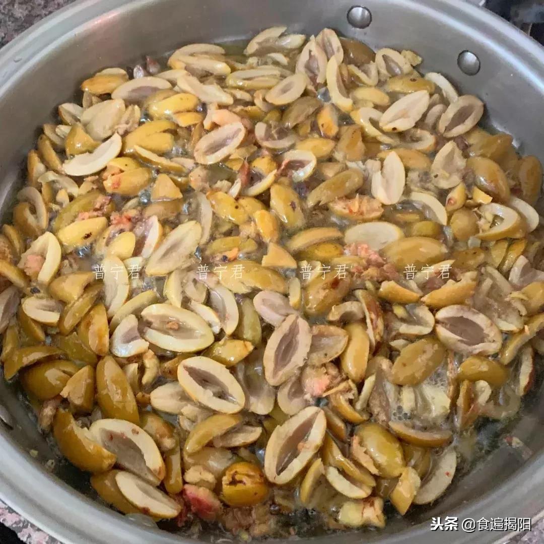 正宗的广东橄榄菜的制作,潮汕橄榄菜制作过程曝光