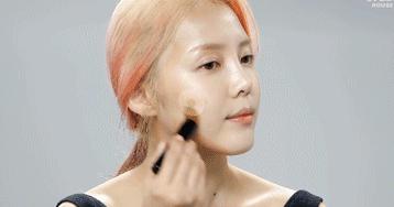 我都不敢想象化完妆后有多好看,化完妆丑了