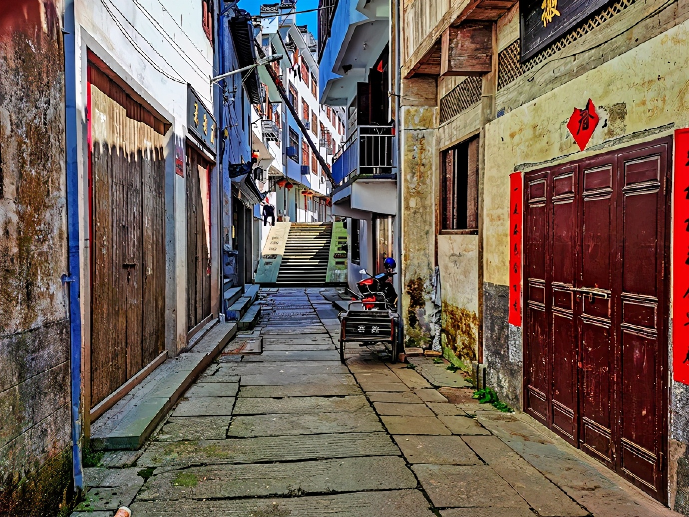 深渡老街在哪,深渡老街照片