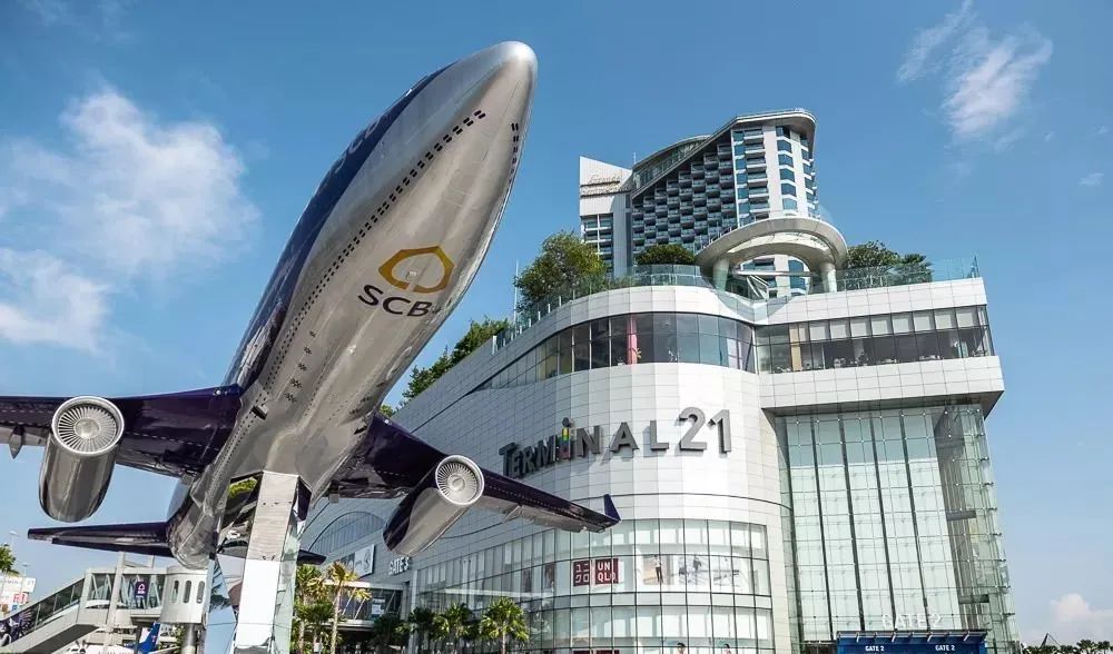 泰国大型购物中心各楼层布局,泰国的购物中心设计