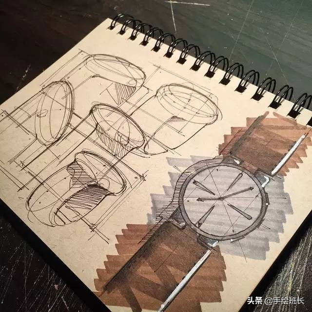 顶尖设计师手稿,产品设计手绘从入门到精通