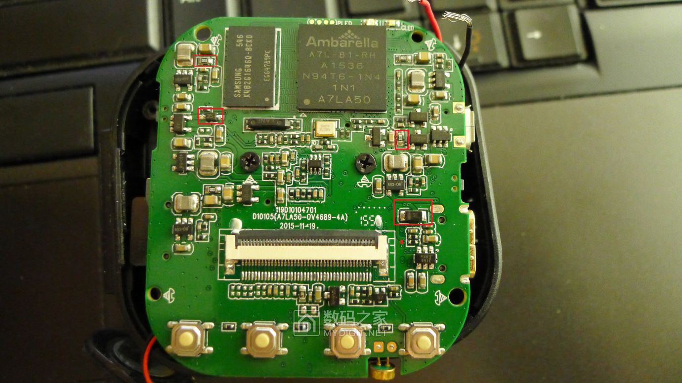 PAPAGO！GoSafe535行车记录仪拆解+电源接反故障维修