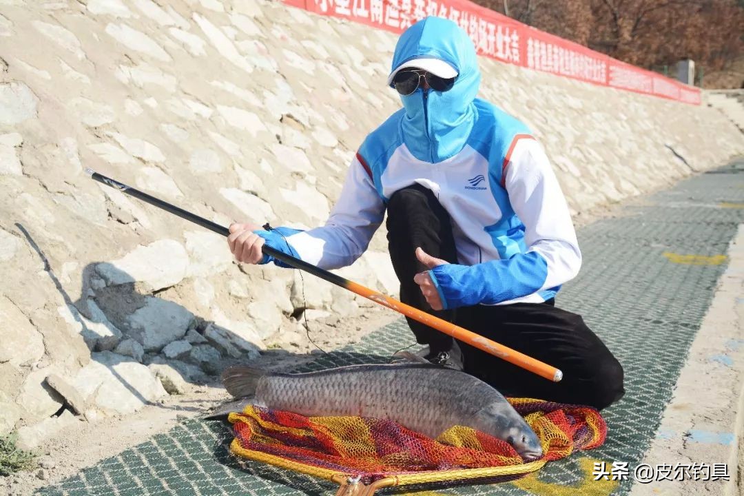 钓40斤青鱼矶钓鱼竿推荐,55调红狼鱼竿钓鲫鱼