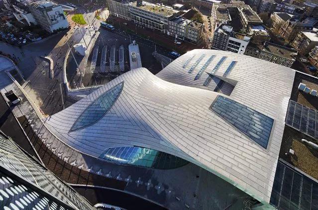 央视大楼设计特点地标式建筑,央视大厦建筑史